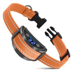 Dog Bark Collar, DTCOLLAR Bark Collar for Small Dogs 5-15lbs & Above, Vibration or Shock Switchable Barking Collar with 4 Training Modes & 5 Level Sensitivity, Lightest IP67 Anti Bark Collars for Dogs