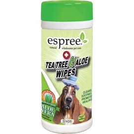 Espree Tea Tree & Aloe Healing Wipes, 50 Count
