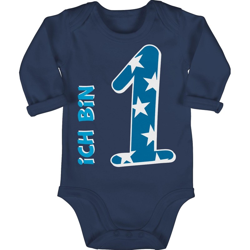 Shirtracer - 1st Birthday - Ich Bin eins Blau Junge