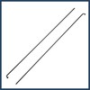 VekAuto 40 Pcs 14G J Bend 228mm Bike Bicycle Spokes