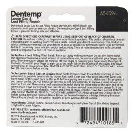 Dentemp Maximum Strength Dental Repair 2.2 G (pack Of 3)