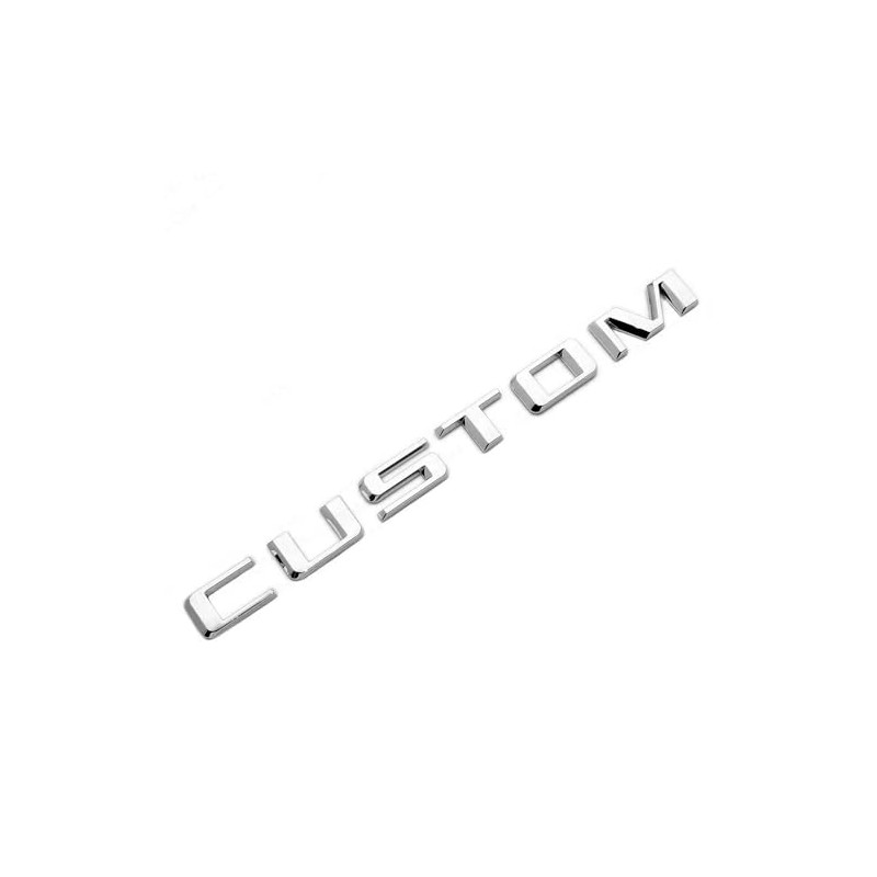 1Pc 2019-2023 Custom Letter Logo Tailgate Emblem 3D Badge Nameplate
