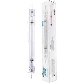 Vegelumax 1000Watt Double Ended Metal Halide MH Grow Light Lamp Enhanced Performance HID Grow Bulb,CCT 6000K,95,000 Lumens,for Horticulture Indoor Plant Growth,Great for Commercial Applications