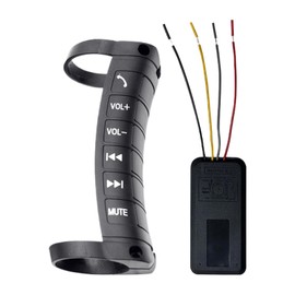 Car Steering Wheel Remote Control - Wireless Button Remote for Automotive - Portable Wireless Media Controller for Sedan Truck RV