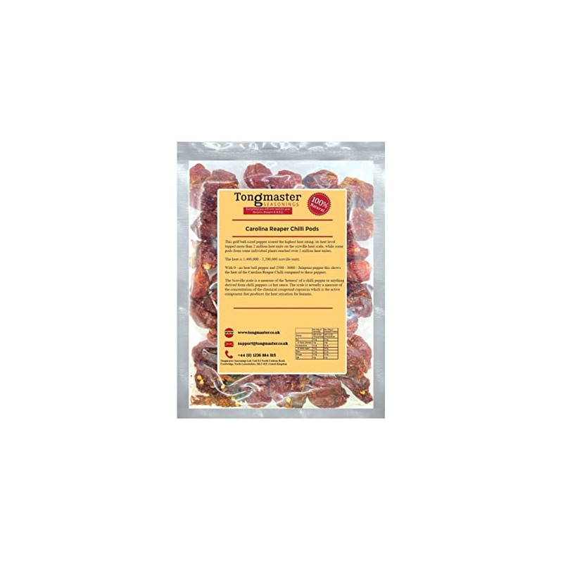 Carolina Reaper Dried Chilli Pods - Worlds Hottest Chilli Pepper