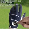 FINGER TEN Golf Gloves Men's Golf Gloves Left Right Leather