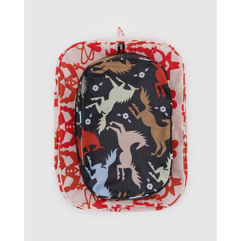 BAGGU Packing Cube Set - Western Cut Outs