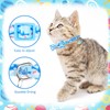 PUPTECK Cat Collar with Bell Breakaway 3 Packs, Kitten Collar
