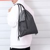 Gym Sack with Earphones Jack Drawstring Backpack Water-resistant Drawstring Bucket