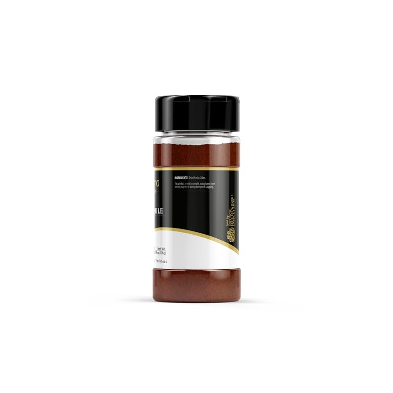 GranAroma Ancho Chile Powder, Spicy & Flavorful, Delicious Dried Chile