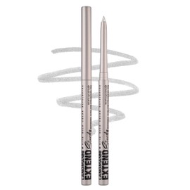 Erinde Silver Gel Eyeliner Pencil Waterproof, Retractable Cream Eyeliner Eye Liner Makeup, Long-Wearing, Ultra-Smooth, Smudge-Proof, Vegan & Cruelty-Free, 02 Silver