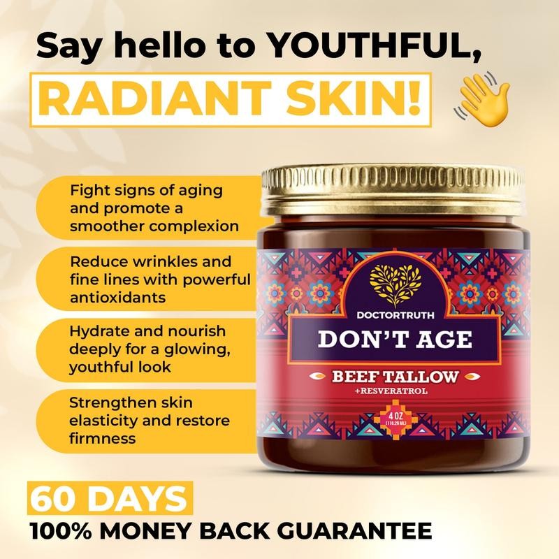 DON'T AGE BEEF TALLOW + RESVERATROL