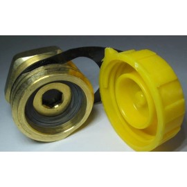 MARSHALL EXCELSIOR ME601-6 PROPANE TANK FILL VALVE 1-3/4" ACME x 3/4" MNPT NEW