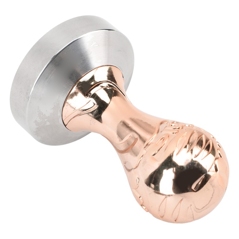 Coffee Tamper 58mm Handle Stainless Steel Ergonomic Coffee Press Tamper