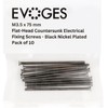 Evoges M3.5 x 75mm Long Flat Countersunk Slotted Head Electrical