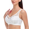 Ayigedu UK Plus Size Minimiser Bra Women Non-Wired Non-Padded Full