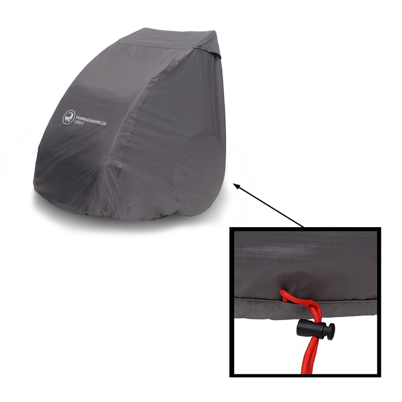 Bike Trailer Folding Cover UV Protection Waterproof Trailer Cover with