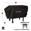 Blackstone 5091 Griddle Cover, 600D Polyester Canvas, Black - 52'
