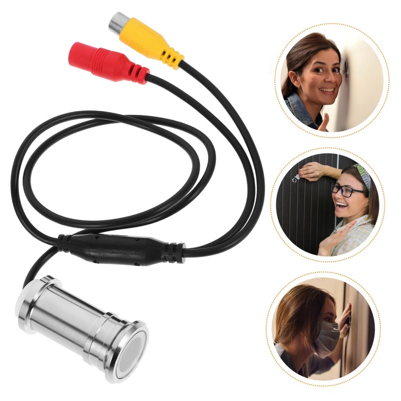 DOITOOL Security Peephole Viewer 3.6mm Lens 800tvl Door Eye Hole