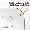 SNEMEEY Compatible with Ford F150 Passenger Side Mirror Glass 2015