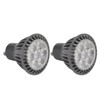 2pcs 7W GU10 LED Light Bulb 6000K White Light LED