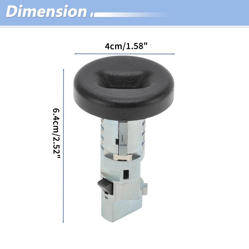 X AUTOHAUX No.19120038/15794826 Ignition Lock Cylinder and Door Lock for