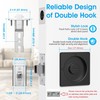 AST Square Pocket Door Lock with Edge Pull, Sturdy Privacy