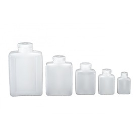 Nalgene Storage Jars Wide Mouth Bottles Rectangular Plastic Bottles
