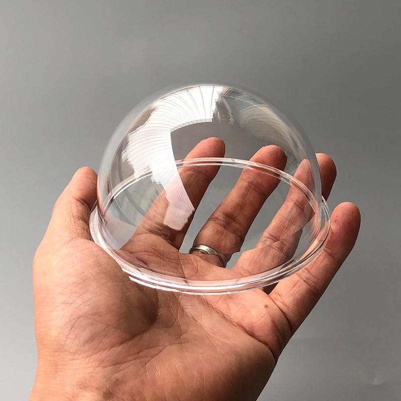 3.6 Inch Small PC Polycarbonate Clear Dome Cover CCTV Replacement