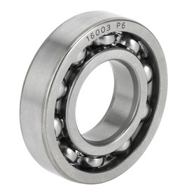 ACROPIX 16003 Deep Groove Ball Bearing P6 17x35x8mm Lubricated Bearing Open Type Silver Tone Scooter Skateboard Wheel