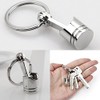 MauSong Creative Auto Parts, Mini Engine Piston Model Keychain, Alloy