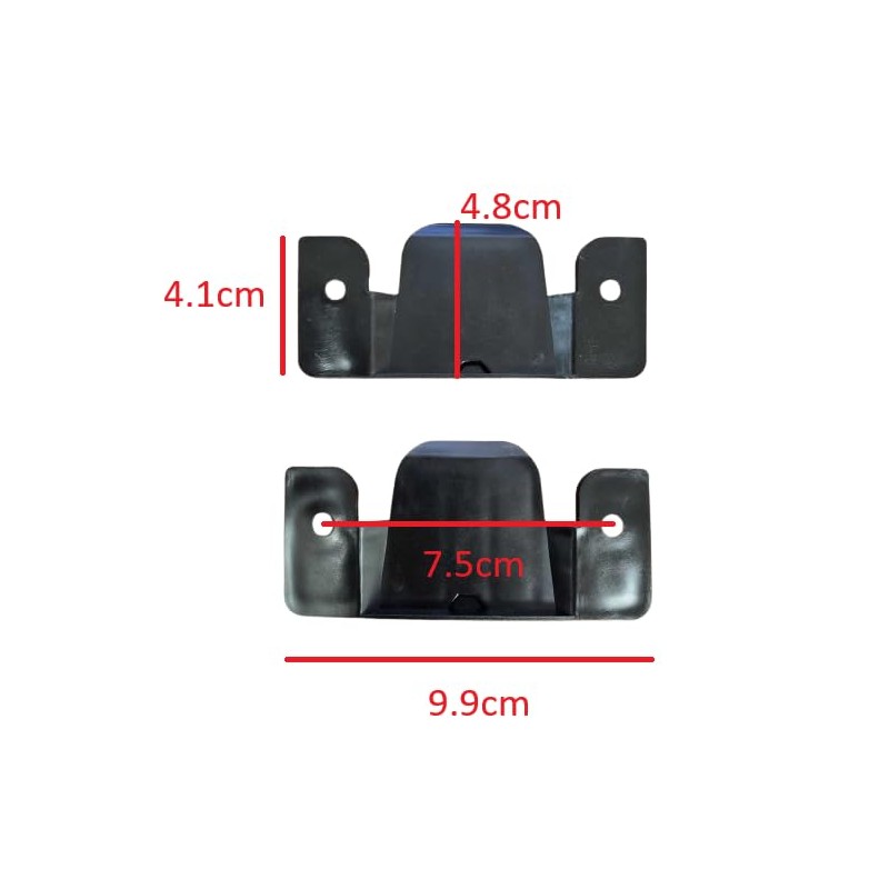 Just Accessories High Quality Plastic Flush Mount Sofa Connectors Headboard