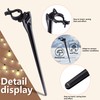 Christmas Light Stakes,100pcs Yard Lawn Light Stakes for C7 C9