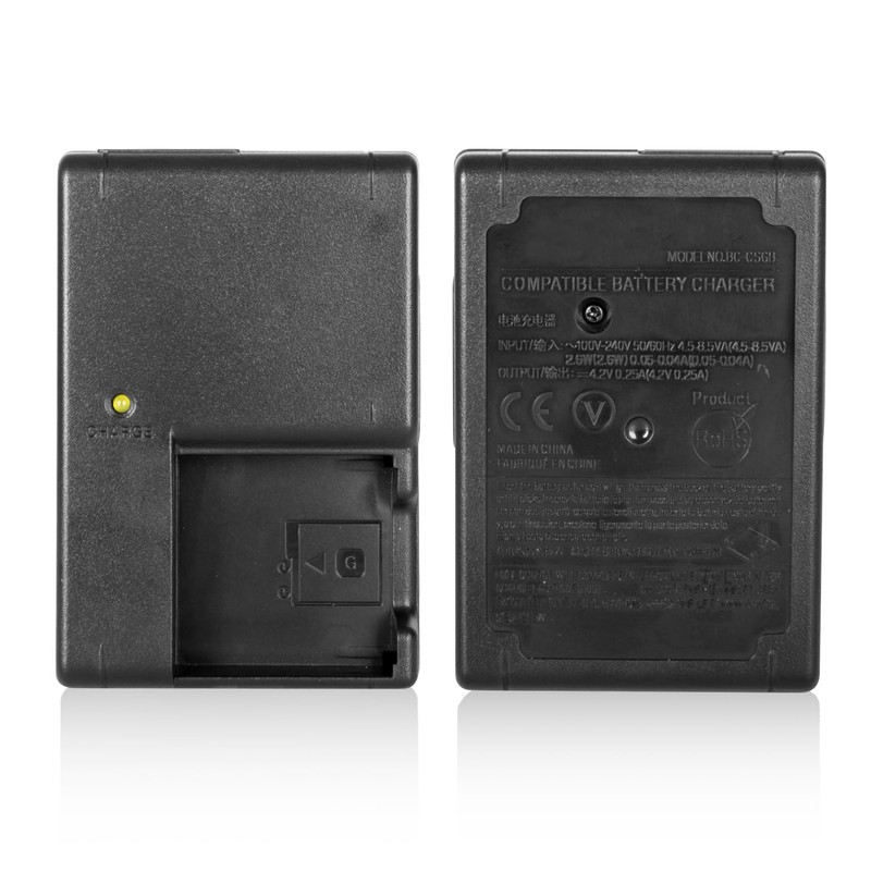 KWTOUL NP-BG1 Caricabatterie compatibile con Sony NP-BG1, NP-FG1, NPBG1