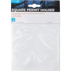 Simply SPH01 Square Car Permit Holder