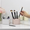 Zadro Stackable Cube Organizer, Makeup Brush Pencil Holder & Open