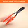 LEONTOOL 11-Inch Hand Seamers - Sheet Metal Tools with PVC
