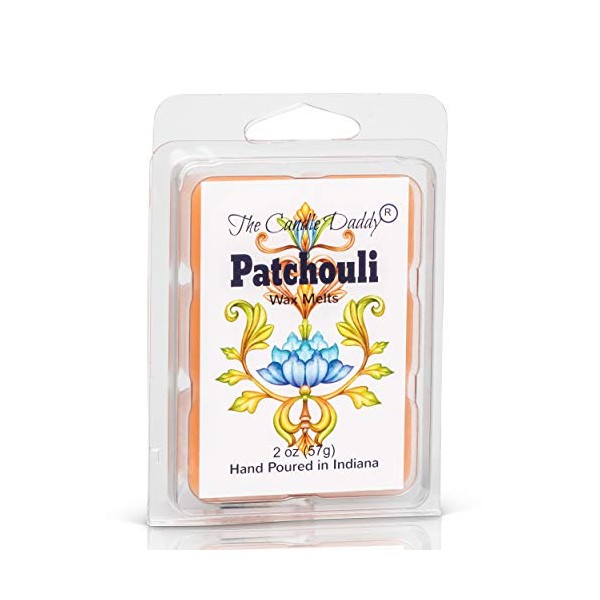 The Candle Daddy Patchouli Incense Scented Melt- Maximum Scent Wax