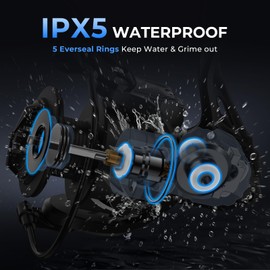 KastKing Spartacus II Plus Spinning Fish Reels, IPX5 Waterproof, 3000 Size
