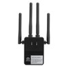 Wireless Repeater Black Dual Band WiFi Signal Network Extension Amplifier