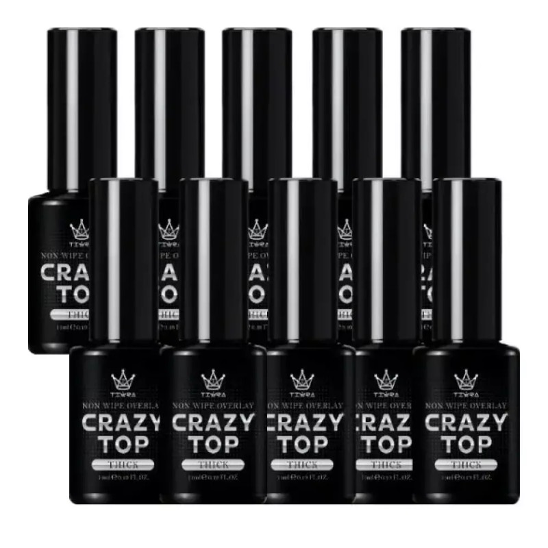 Chinbi 그라시아 진비 크레이지탑젤 띡크, 10개 Gracia Jinbi Crazy Top