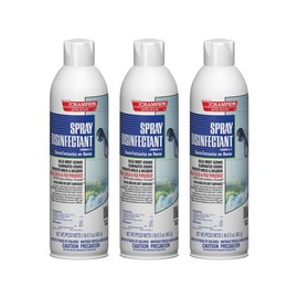Champion Aerosol Disinfectant Original Scent. 3-16.5 oz. Net cans.