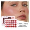 Paleta Labiales Mate 24 Tonos Miss Rose M557- 7301-489m-24color
