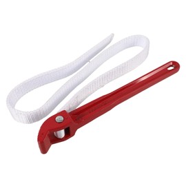 ULTECHNOVO Belt Strap Wrench Heavy Duty Oil Filter Tool Multi-purpose Adjustable Spanner Wrench for Plumbing and Mechanics Aluminum and Canvas Material