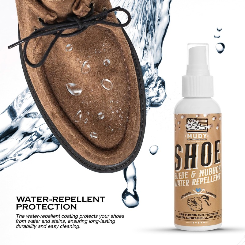 MUDY Suede Shoe Cleaner & Nubuck Shoe Cleaner and Water
