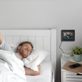 Retoo Wireless Weather Station with Outdoor Sensor, Wireless Weather Station with Weather Forecast, Weather Stations Indoor and Outdoor Temperature, Wireless Thermometer with Outdoor Sensor,