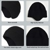 Enwokran Knit Beanie Hat Warm Winter Hats Unisex Stretchy Windproof