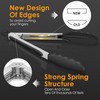 HOTEC Premium Stainless Steel Locking Kitchen Tongs with Silicon Tips,