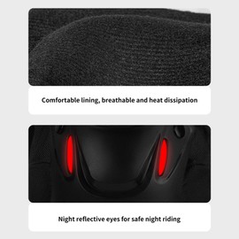 BSDDP Motorcycle Knee Pads 2 Piece Set Knee Protection Reflective Eyes Comfortable Breathable