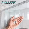 SPDYCESS Pack of 12 Shower Cubicle Rollers, Sliding Door Replacement